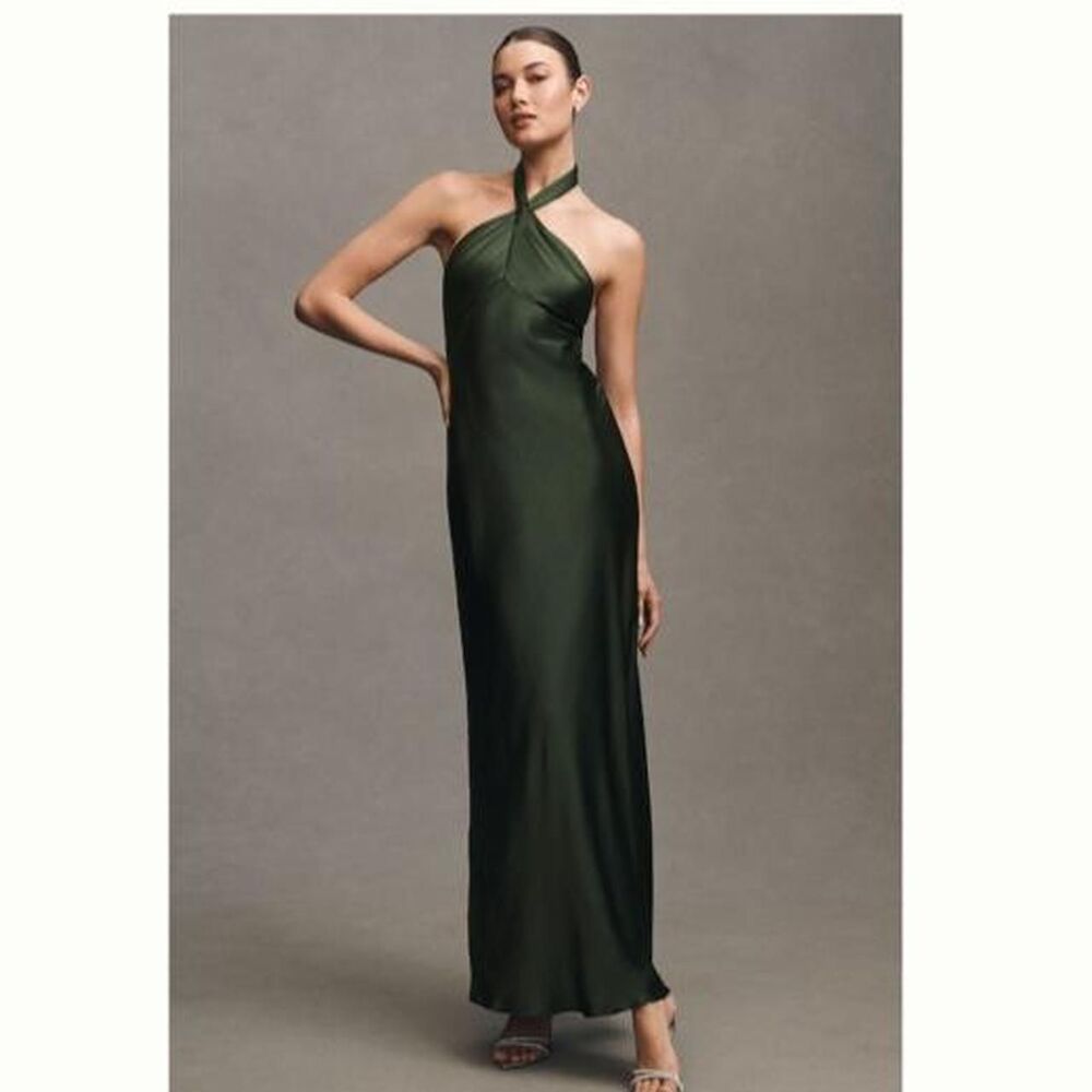 Bhldn Women's Green and Khaki Dress